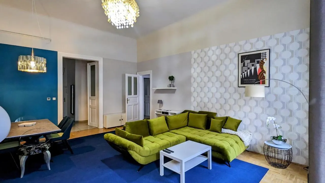 Freeparking - Great Synagogue Apartment, 2 Bedroom, 5 People ,Wifi, Ac Budapest 0*,