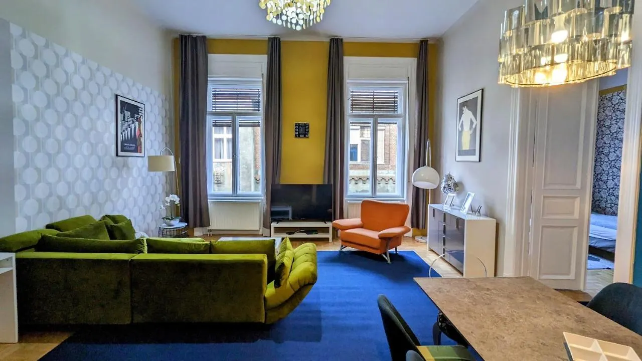 Freeparking - Great Synagogue Apartment, 2 Bedroom, 5 People ,Wifi, Ac Budapest Apartment